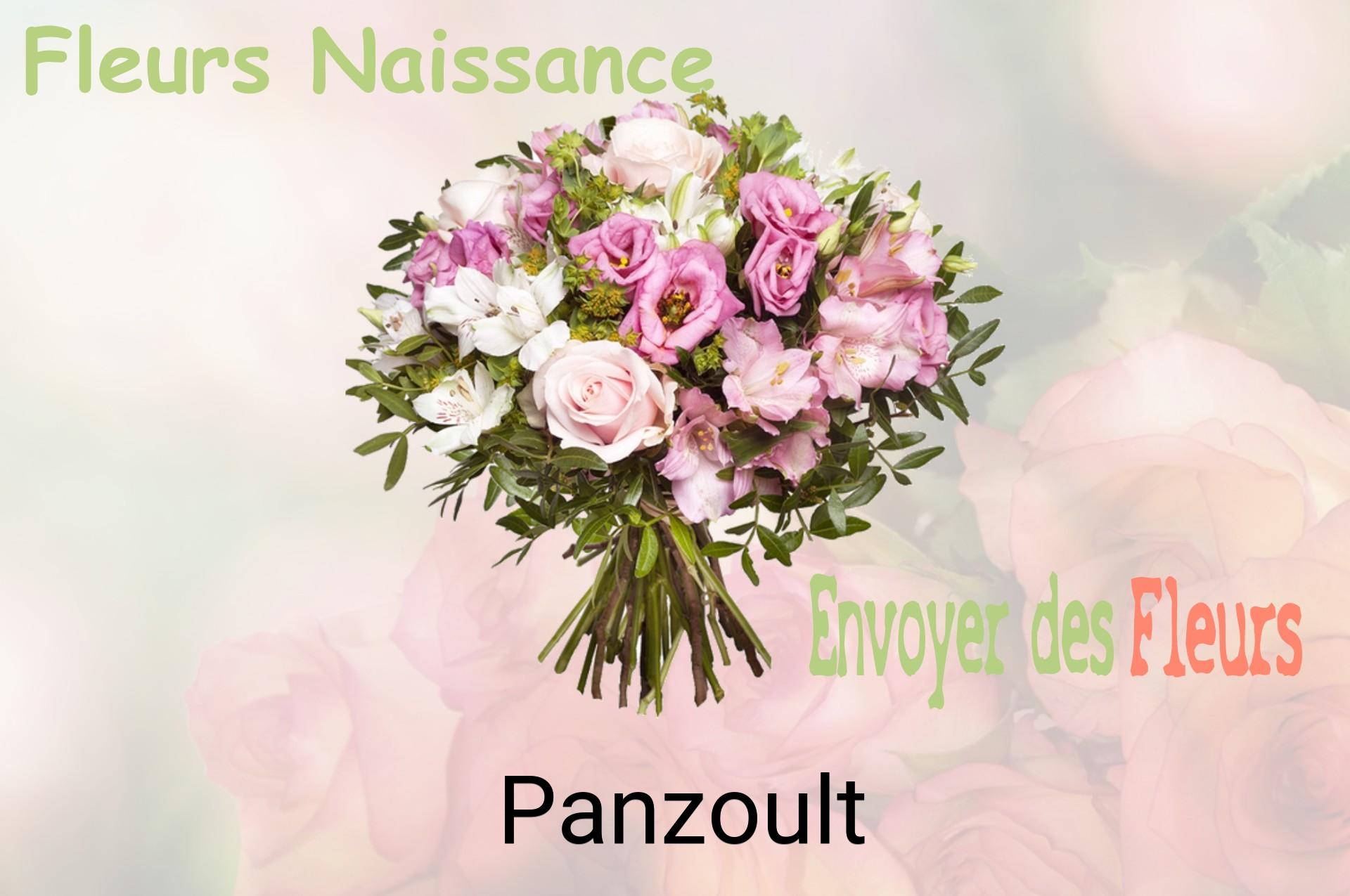 Bouquet de fleurs de naissance livré à Panzoult